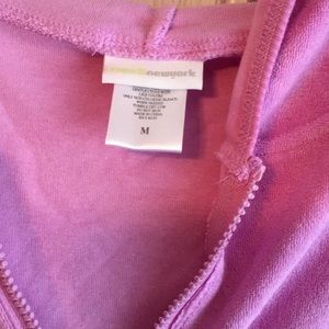 Vintage terry cloth zipper dress